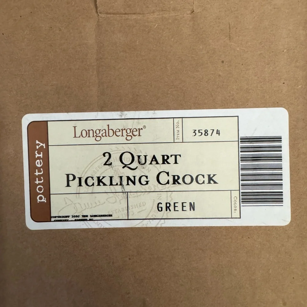 Longaberger Set of 3 Pottery Crocks - Picture 5 of 8